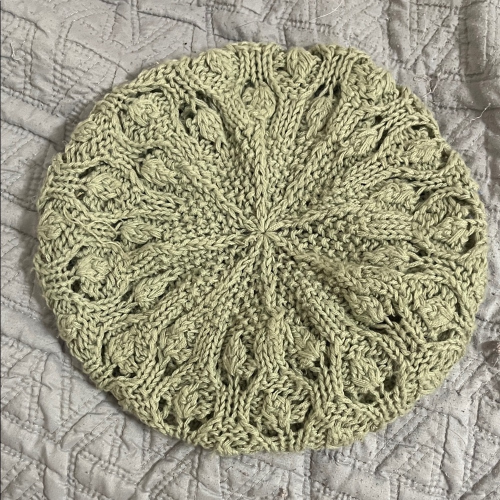 Urban Outfitters Knit Beret in Grey